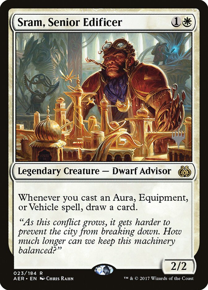 Sram, Edificador Sênior / Sram, Senior Edificer - Magic: The Gathering - MoxLand