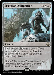 Selective Obliteration - Magic: The Gathering - MoxLand