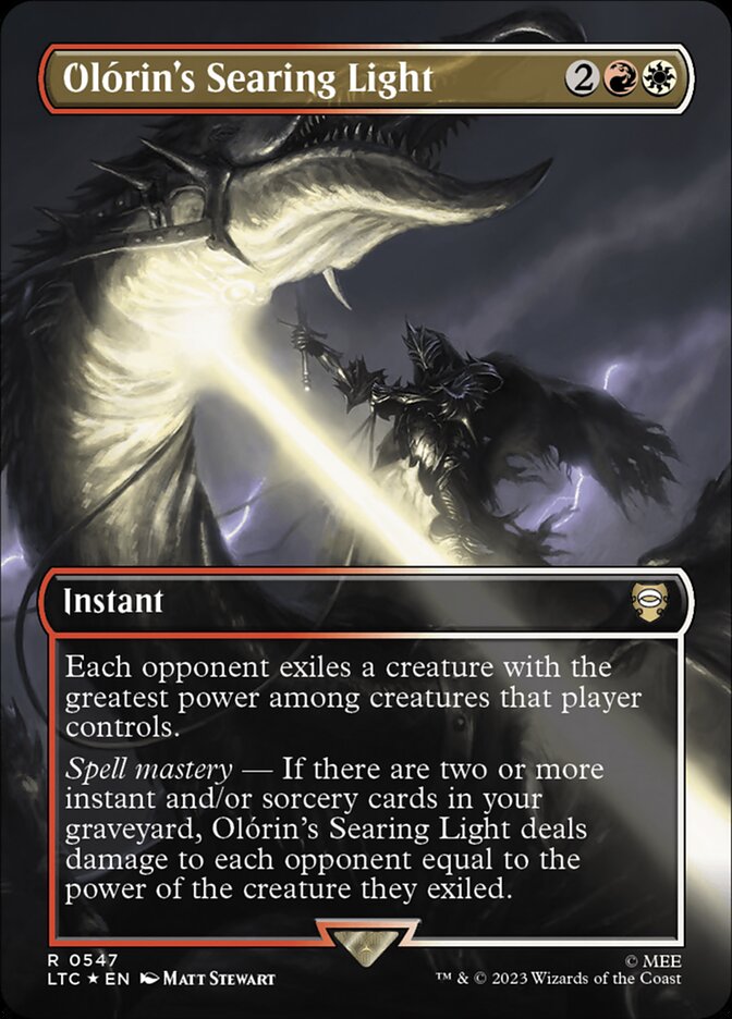 Olórin's Searing Light - Magic: The Gathering - MoxLand