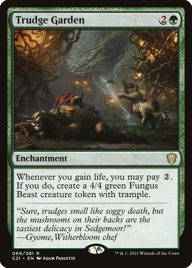 Jardim do Rojo / Trudge Garden - Magic: The Gathering - MoxLand