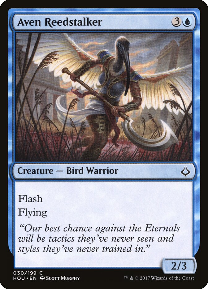 Espreitadora dos Juncos Aviana / Aven Reedstalker - Magic: The Gathering - MoxLand