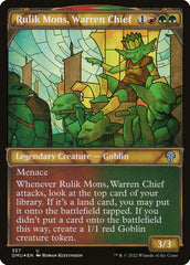 Rulik Mons, Chefona do Viveiro / Rulik Mons, Warren Chief - Magic: The Gathering - MoxLand