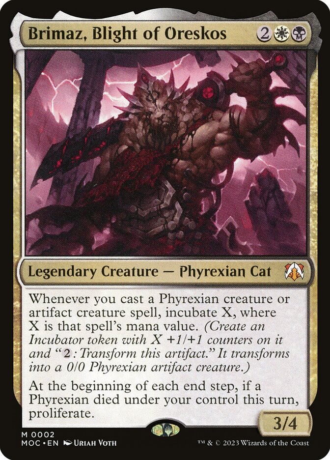 Brimaz, Praga de Oreskos / Brimaz, Blight of Oreskos - Magic: The Gathering - MoxLand