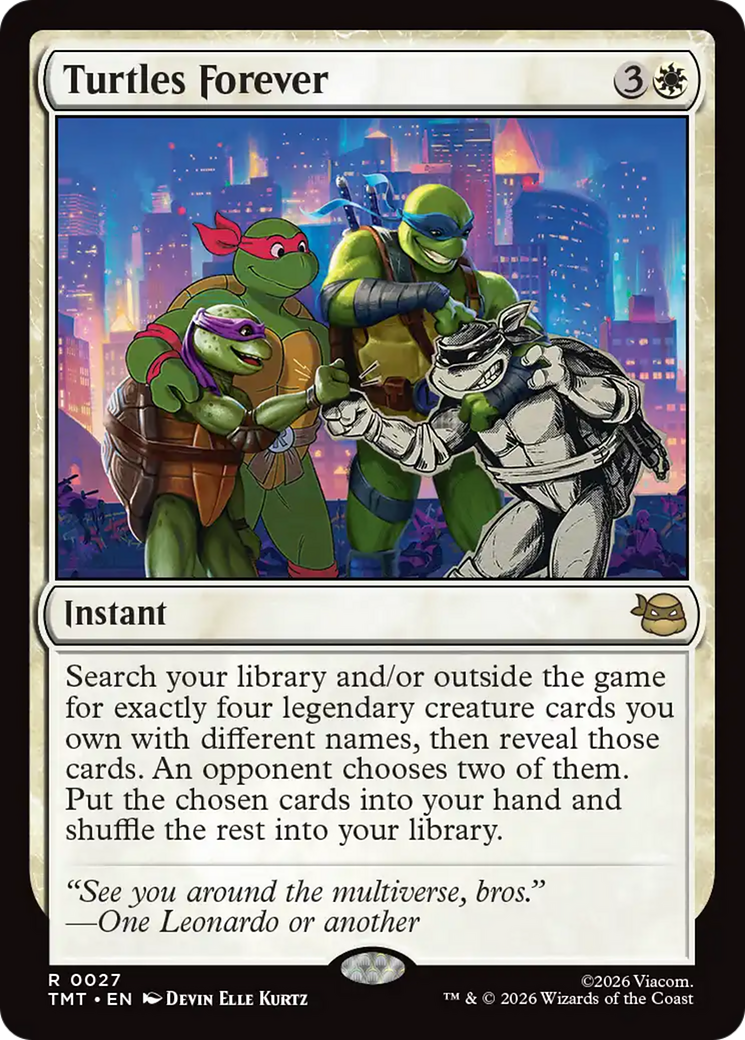 Turtles Forever - Magic: The Gathering - MoxLand
