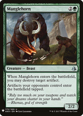 Mutilador-de-chifre / Manglehorn - Magic: The Gathering - MoxLand