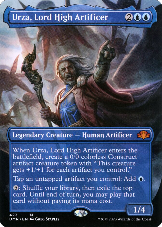 Urza, Grão-lorde Artífice / Urza, Lord High Artificer - Magic: The Gathering - MoxLand