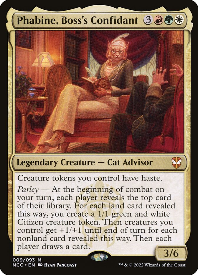 Phabine, Confidente do Chefe / Phabine, Boss's Confidant - Magic: The Gathering - MoxLand