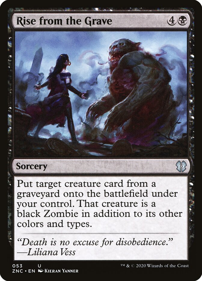 Ressurgir da Cova / Rise from the Grave - Magic: The Gathering - MoxLand