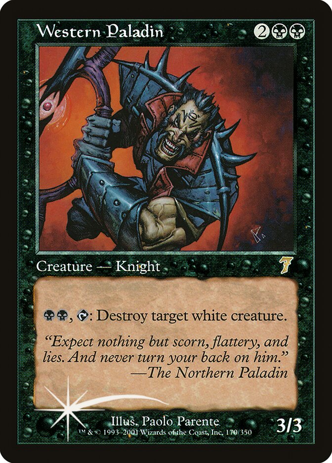 Paladino do Oeste / Western Paladin - Magic: The Gathering - MoxLand