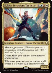 Sokka, Táctico Obstinado / Sokka, Tenacious Tactician - Magic: The Gathering - MoxLand