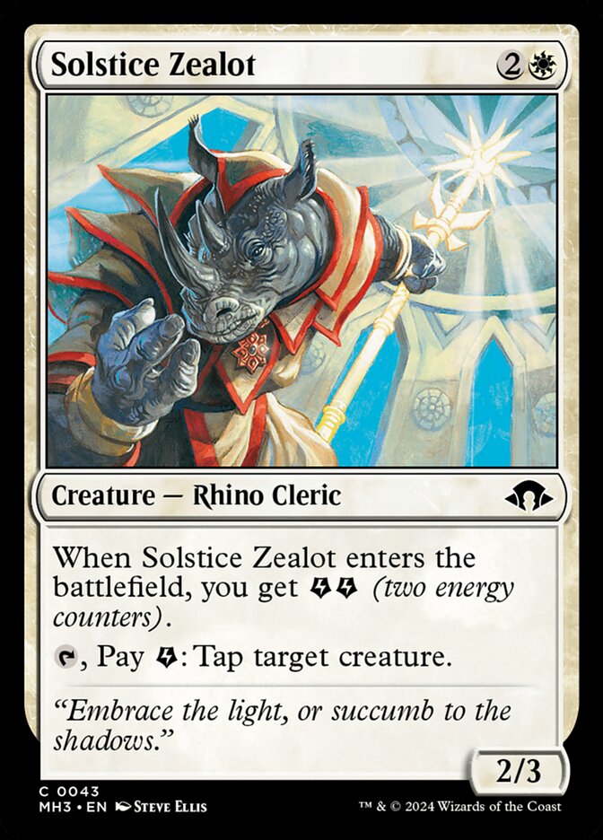 Zelote do Solstício / Solstice Zealot - Magic: The Gathering - MoxLand