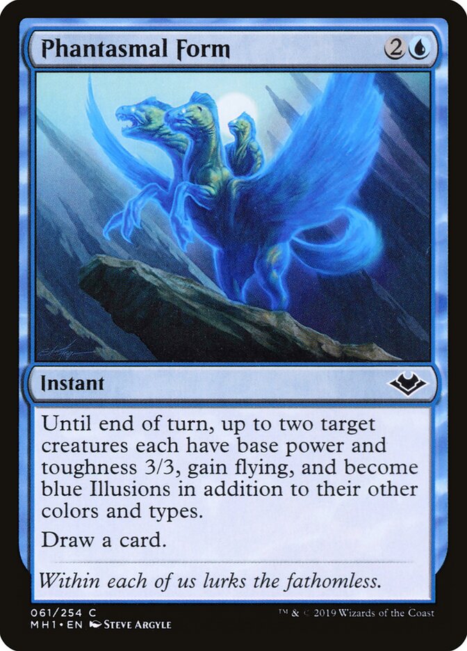 Forma Fantasmagórica / Phantasmal Form - Magic: The Gathering - MoxLand