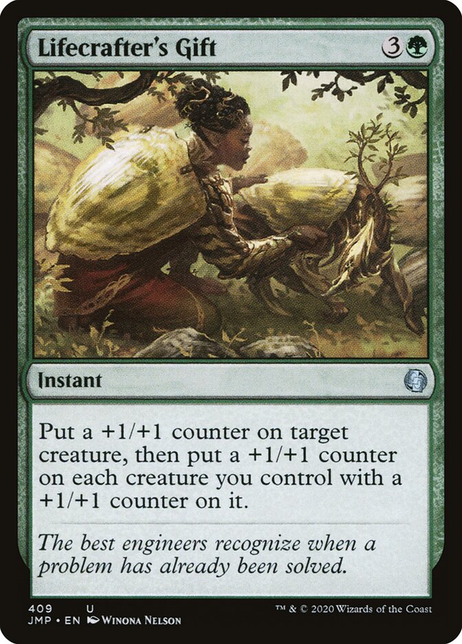 Dádiva da Vivideira / Lifecrafter's Gift - Magic: The Gathering - MoxLand
