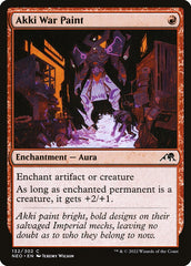 Pintura de Guerra Akki / Akki War Paint - Magic: The Gathering - MoxLand