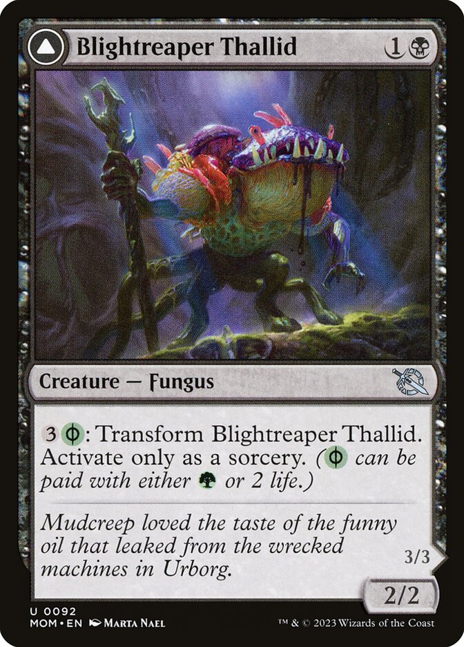 Talídia Ceifa-praga / Blightreaper Thallid - Magic: The Gathering - MoxLand