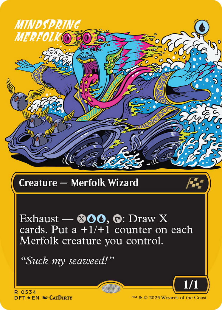 Tritã do Esguicho Mental / Mindspring Merfolk - Magic: The Gathering - MoxLand