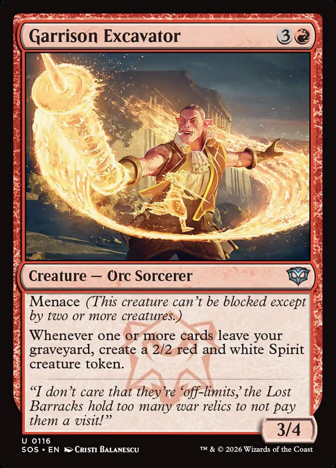 Garrison Excavator - Magic: The Gathering - MoxLand
