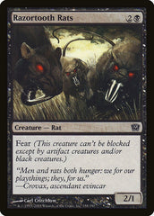 Ratos de Dentes Navalhados / Razortooth Rats - Magic: The Gathering - MoxLand