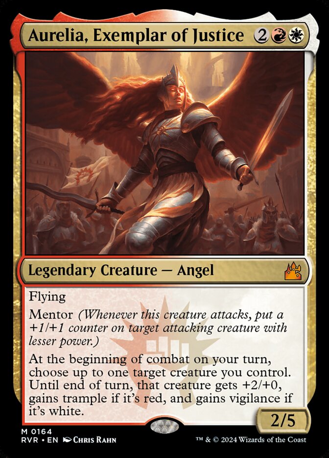 Aurélia, Exemplo da Justiça / Aurelia, Exemplar of Justice - Magic: The Gathering - MoxLand