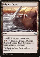 Desfiladeiro Flagelado / Blighted Gorge - Magic: The Gathering - MoxLand