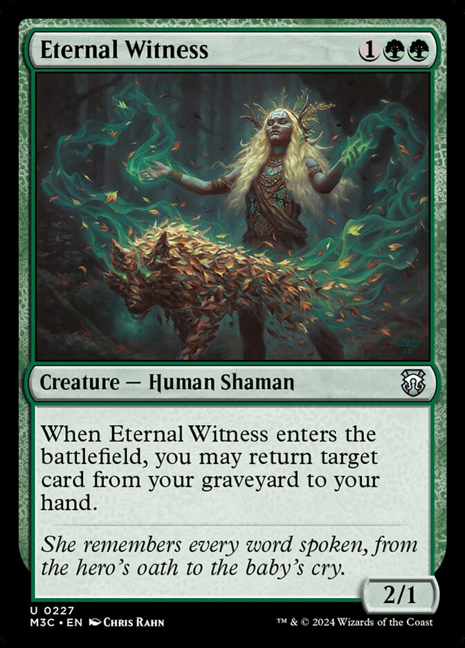 Testemunha Eterna / Eternal Witness - Magic: The Gathering - MoxLand
