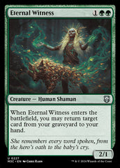 Testemunha Eterna / Eternal Witness - Magic: The Gathering - MoxLand