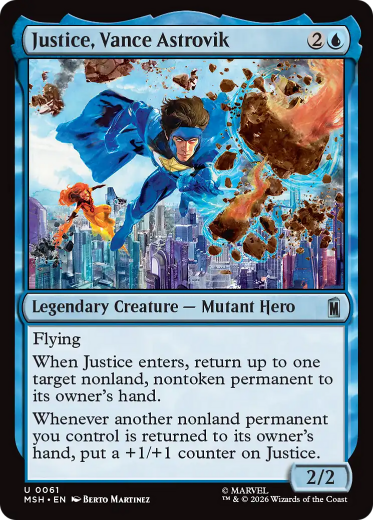 Justice, Vance Astrovik - Magic: The Gathering - MoxLand