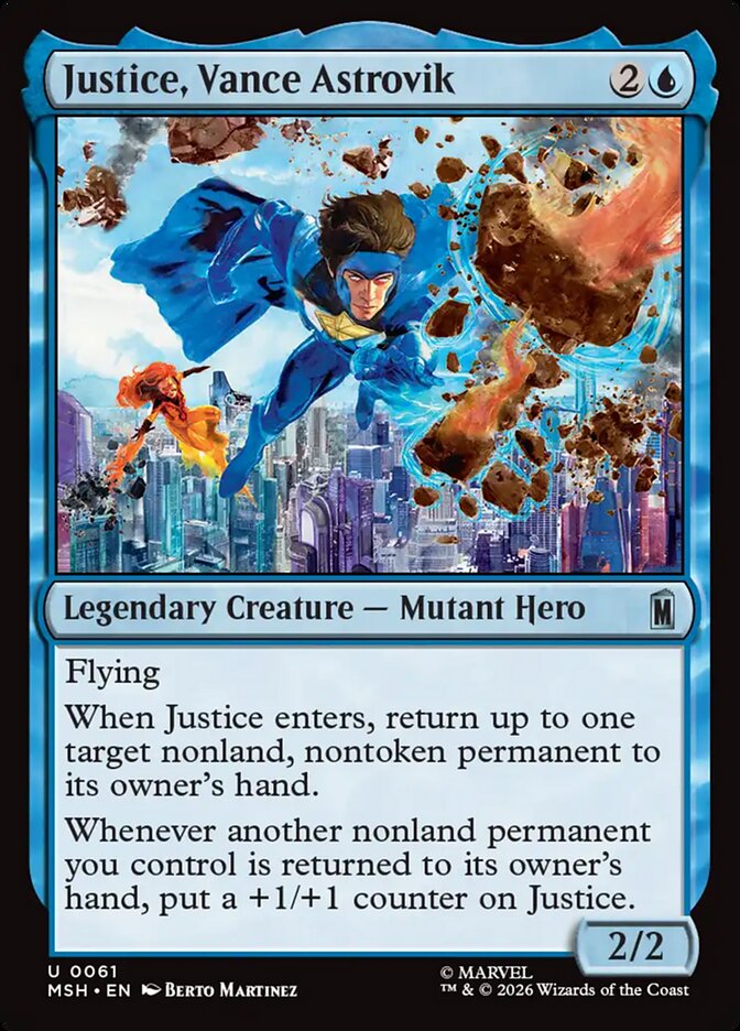 Justice, Vance Astrovik - Magic: The Gathering - MoxLand