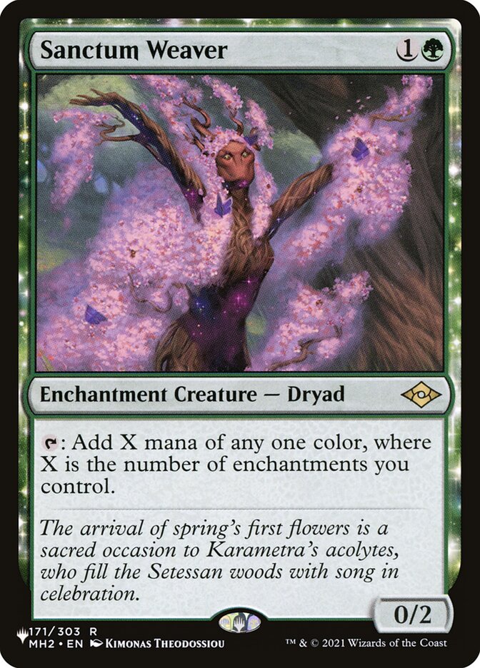 Tecelã do Santuário / Sanctum Weaver - Magic: The Gathering - MoxLand