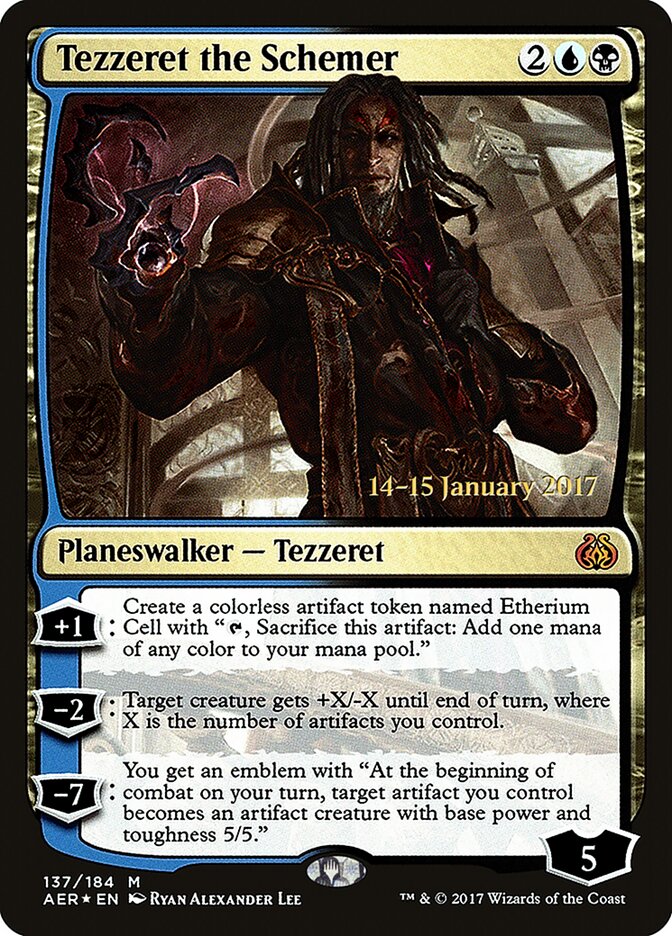 Tezzeret, o Maquinador / Tezzeret the Schemer - Magic: The Gathering - MoxLand