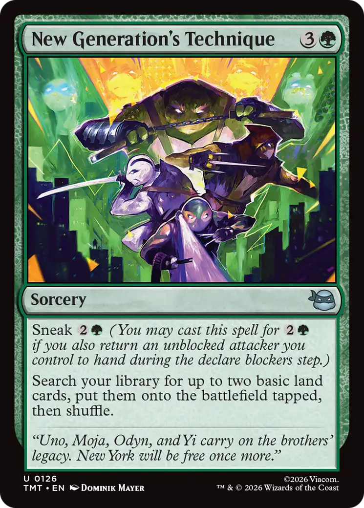 New Generation's Technique - Magic: The Gathering - MoxLand