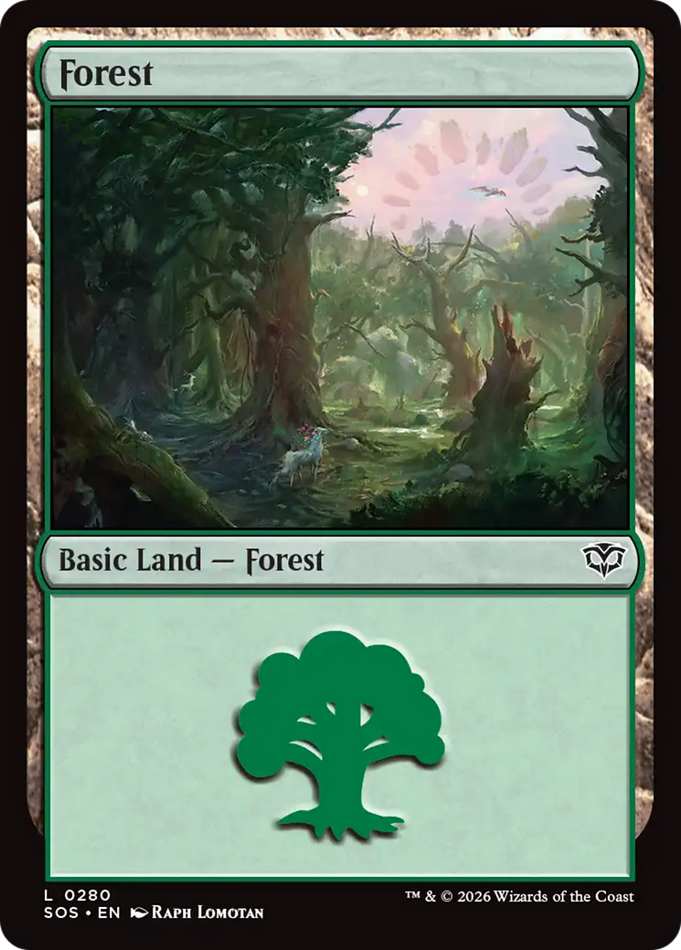 Floresta / Forest - Magic: The Gathering - MoxLand