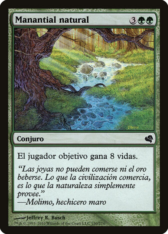 Fonte Natural / Natural Spring - Magic: The Gathering - MoxLand