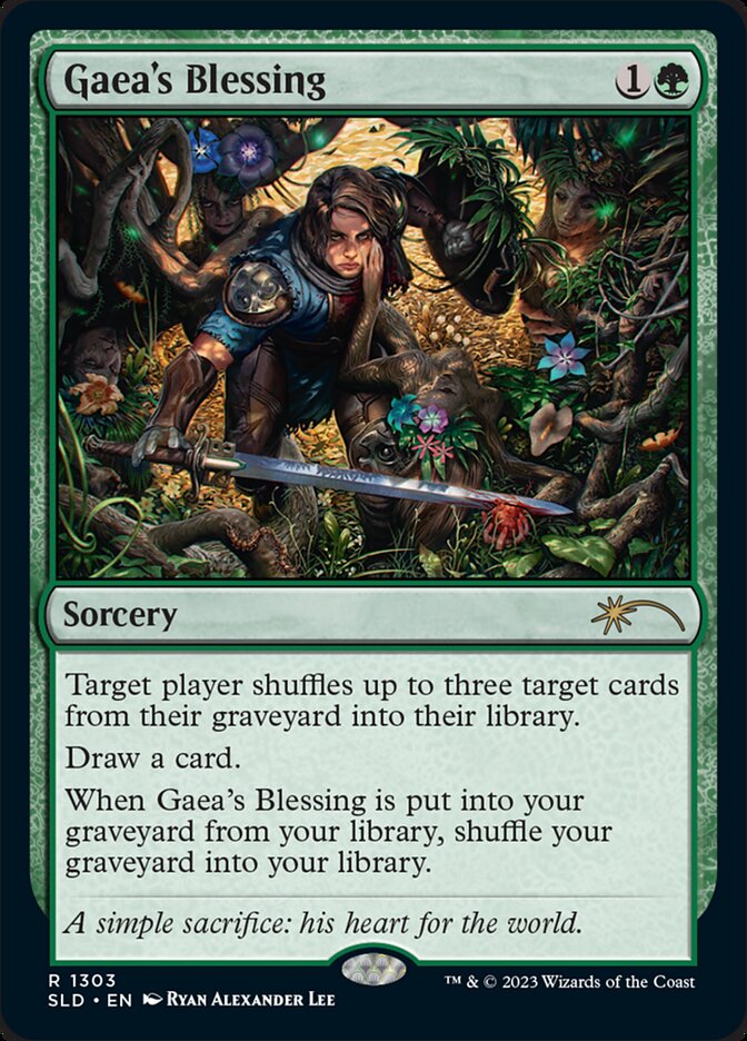 Bênção de Gaia / Gaea's Blessing - Magic: The Gathering - MoxLand