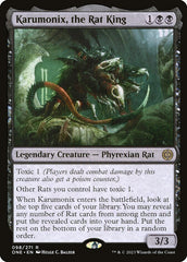 Karumonix, o Rei dos Ratos / Karumonix, the Rat King - Magic: The Gathering - MoxLand