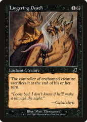Às Portas da Morte / Lingering Death - Magic: The Gathering - MoxLand