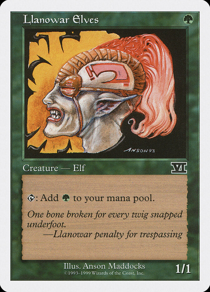 Elfos de Llanowar / Llanowar Elves - Magic: The Gathering - MoxLand