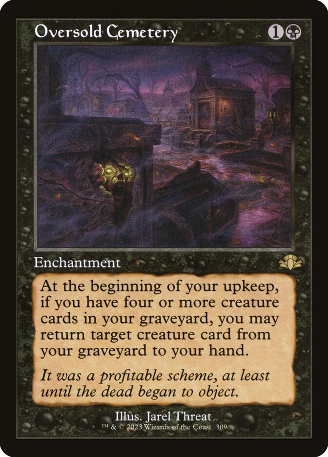 Cemitério Lotado / Oversold Cemetery - Magic: The Gathering - MoxLand