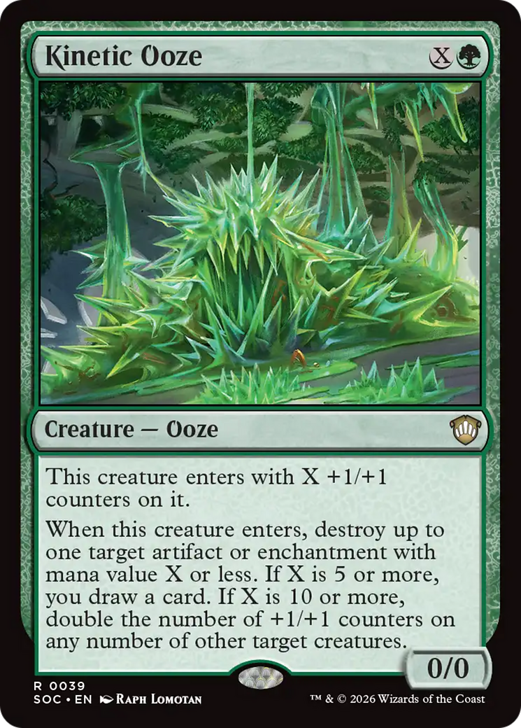Kinetic Ooze - Magic: The Gathering - MoxLand