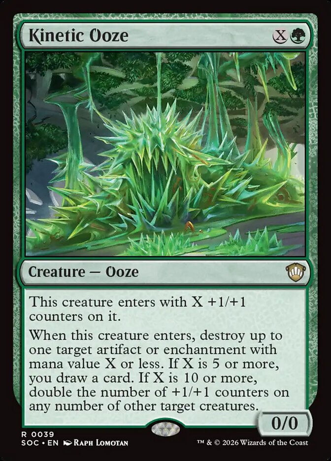 Kinetic Ooze - Magic: The Gathering - MoxLand
