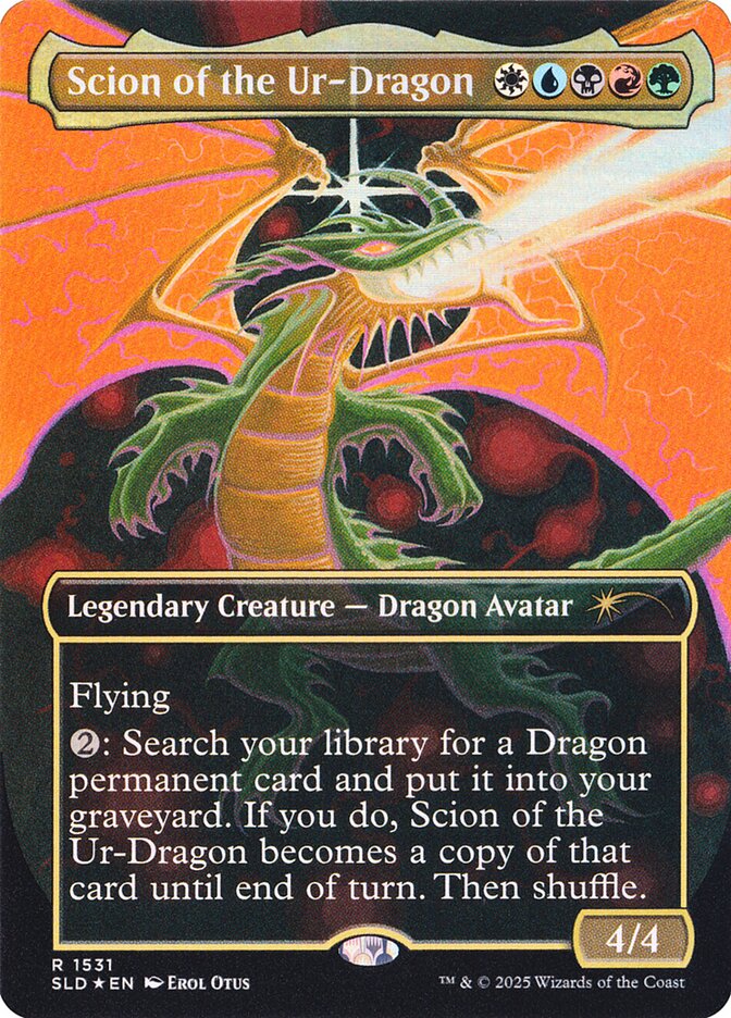Herdeiro do Ur-dragão / Scion of the Ur-Dragon - Magic: The Gathering - MoxLand