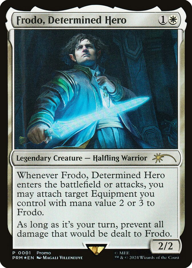 Frodo, Herói Determinado / Frodo, Determined Hero - Magic: The Gathering - MoxLand