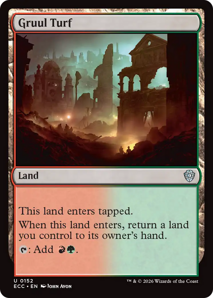 Gleba Gruul / Gruul Turf - Magic: The Gathering - MoxLand
