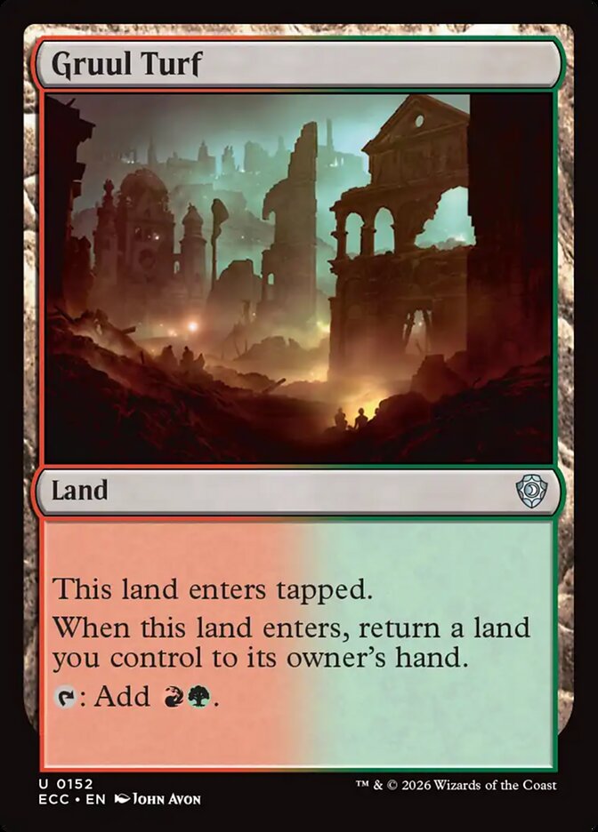 Gleba Gruul / Gruul Turf - Magic: The Gathering - MoxLand