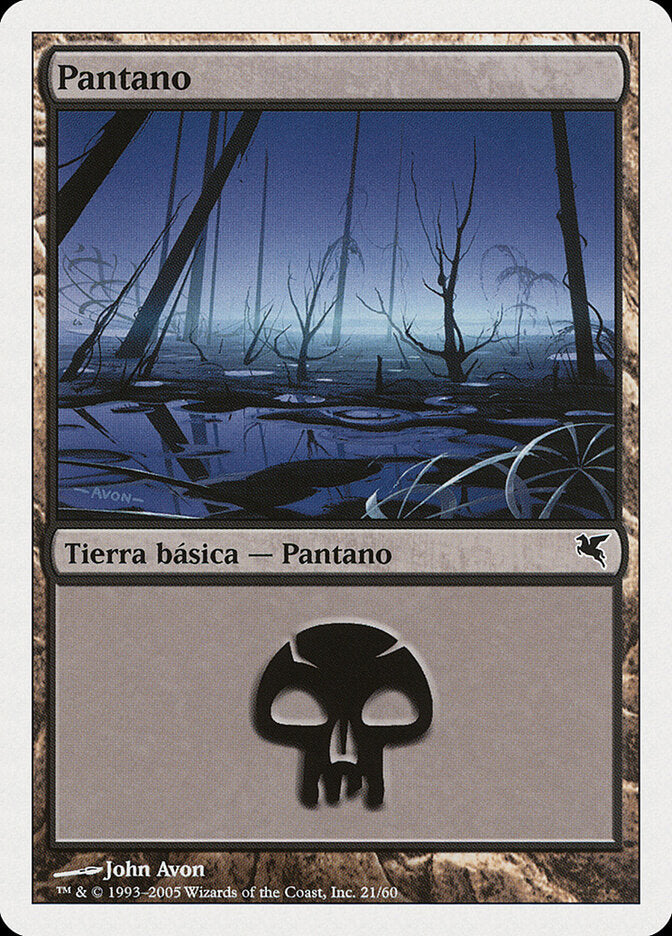 Pântano / Swamp - Magic: The Gathering - MoxLand