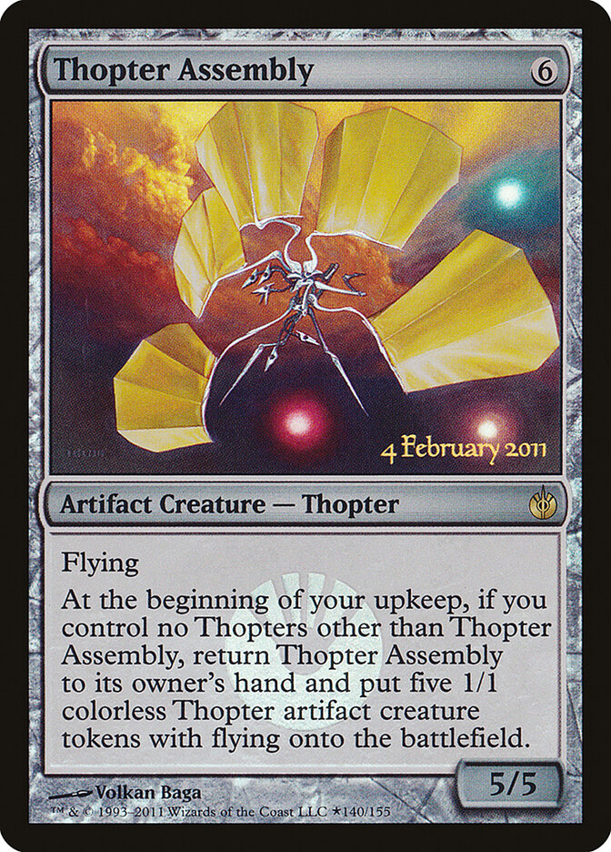 Montagem de Tóptero / Thopter Assembly - Magic: The Gathering - MoxLand