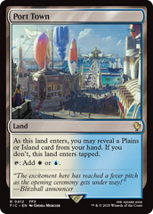 Cidade Portuária / Port Town - Magic: The Gathering - MoxLand