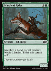 Ginete Marafolha / Maraleaf Rider - Magic: The Gathering - MoxLand