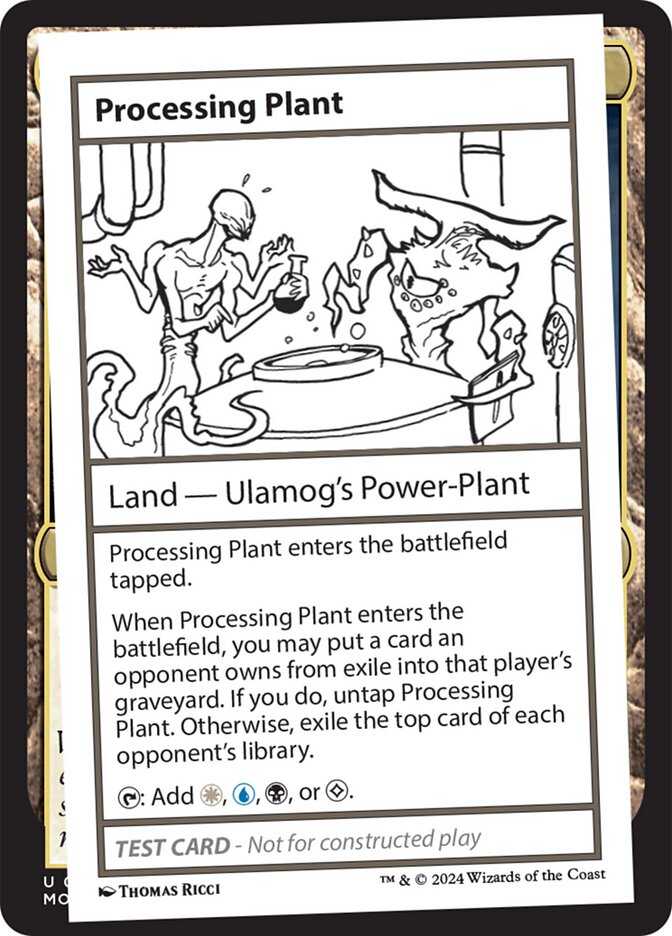 Processing Plant - Magic: The Gathering - MoxLand