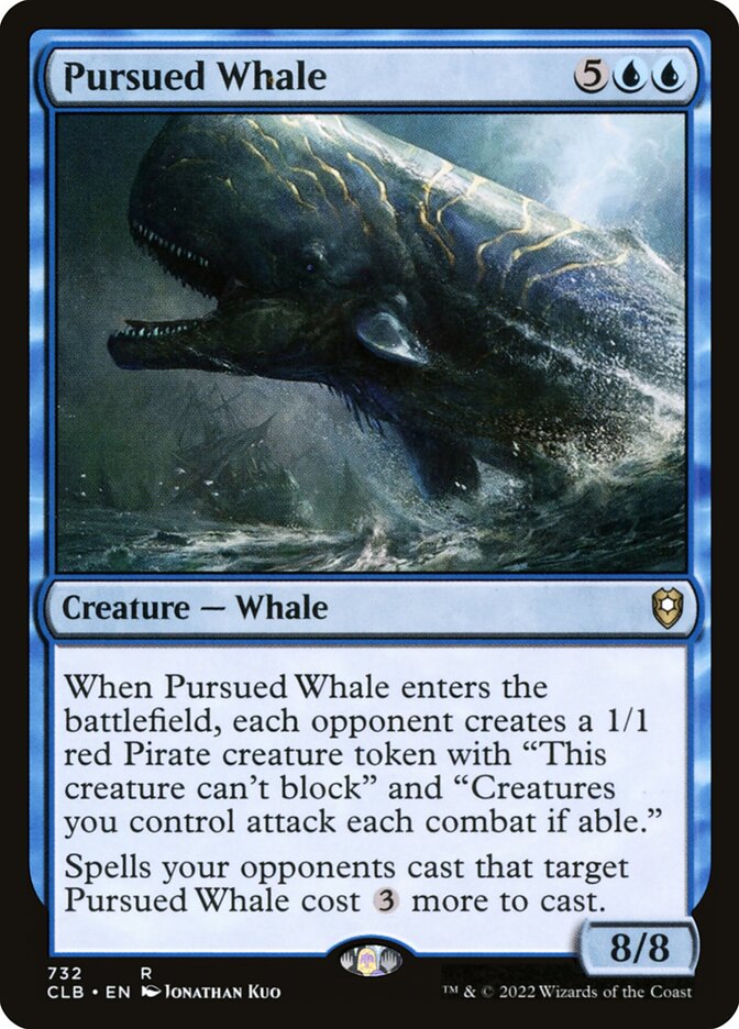 Baleia Perseguida / Pursued Whale - Magic: The Gathering - MoxLand